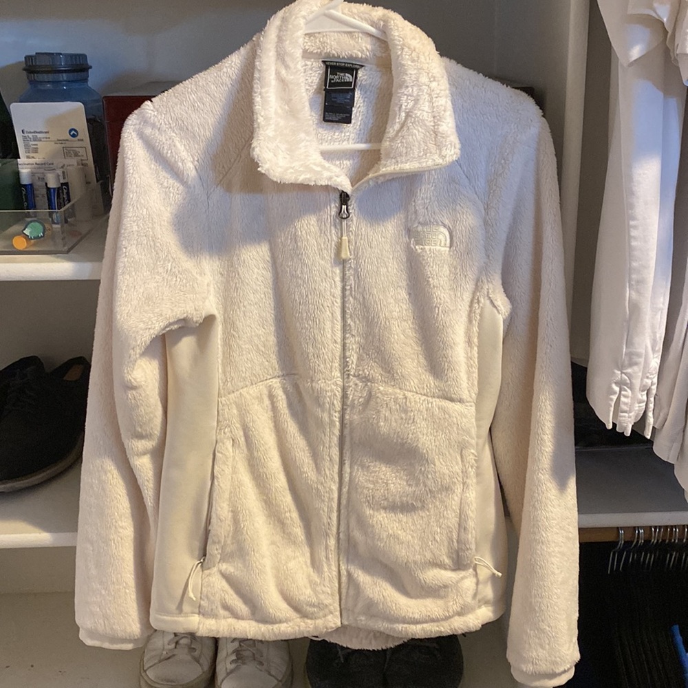 North Face zip up jacket-Medium